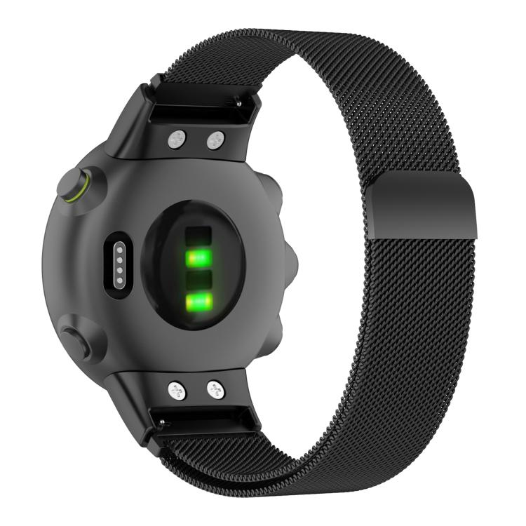 For Garmin Forerunner 45 / 45S / Swim 2 xDfind Milanese Metal Watch Band
