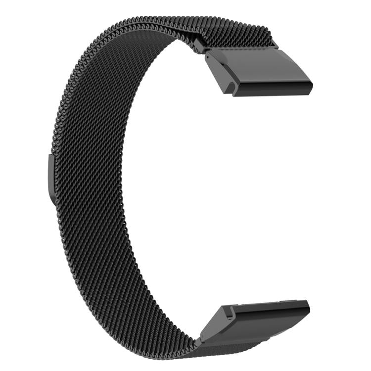 For Garmin Fenix 8/7/6/5 22mm xDfind Milanese Quick Fit Metal Watch Band