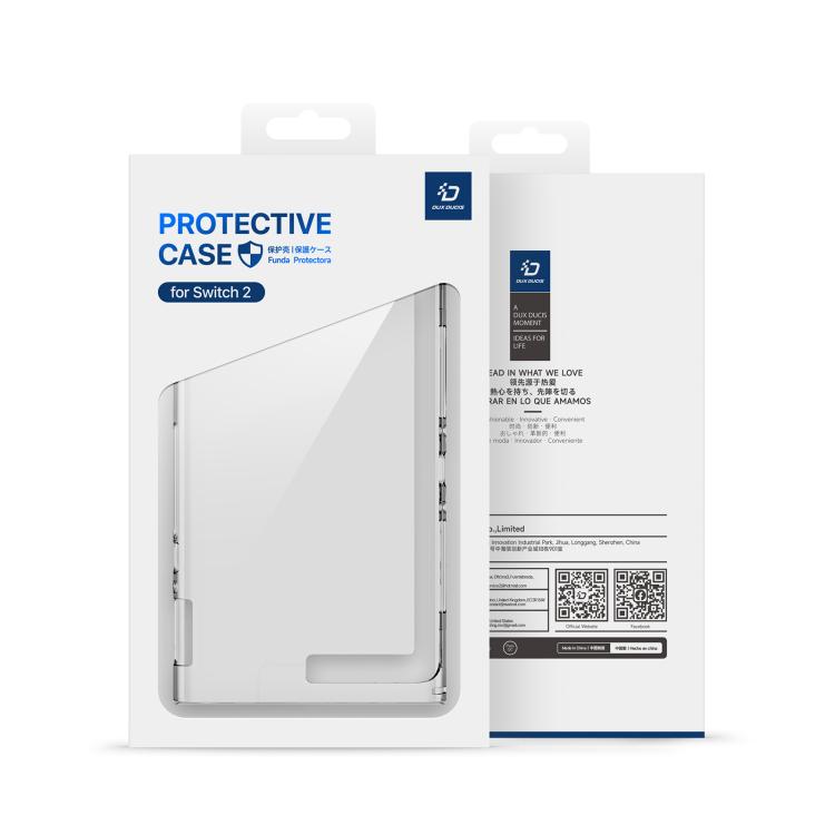 For Nintendo Switch 2 DUX DUCIS Transparent PC Protective Case - Transparent