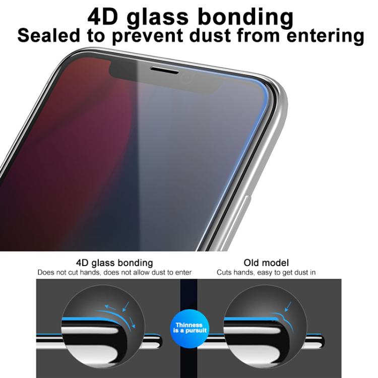 For iPhone 12 Pro Max WK WTP-012 KinKong 0.25mm 9H 4D Curved Privacy Tempered Glass Film