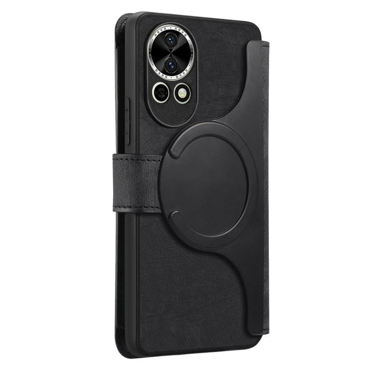 For Huawei nova 13 / 12 CaseNeo MagSafe RFID Anti-theft Zipper Wallet Retro Leather Phone Case