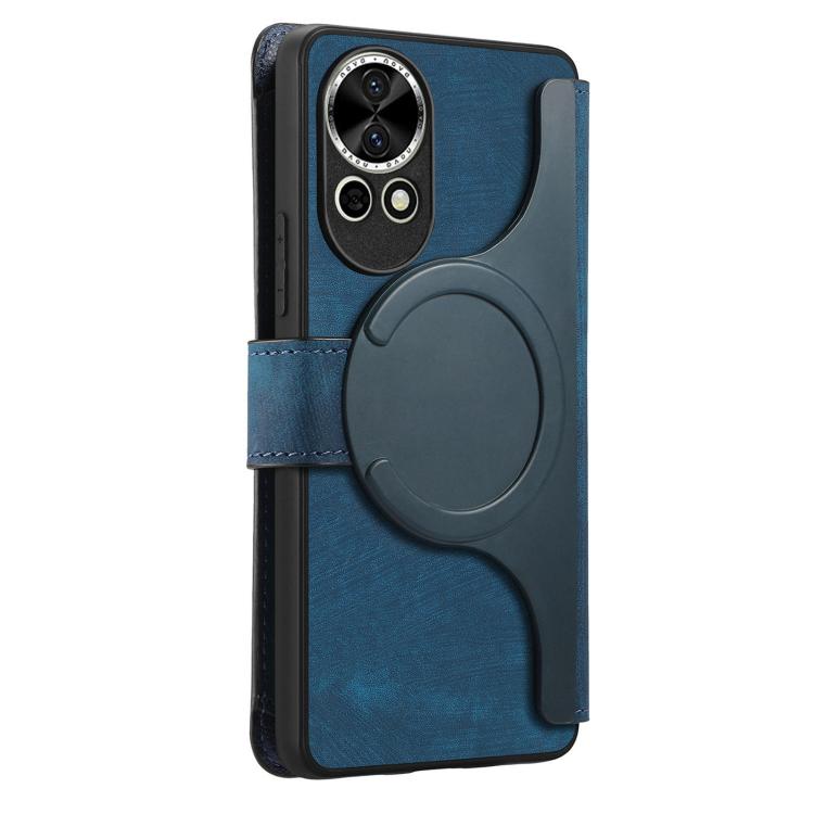 For Huawei nova 13 / 12 CaseNeo MagSafe RFID Anti-theft Zipper Wallet Retro Leather Phone Case