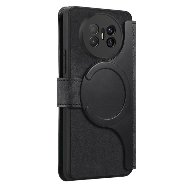 For Huawei Mate 70 Air 5G CaseNeo MagSafe RFID Anti-theft Zipper Wallet Retro Leather Phone Case