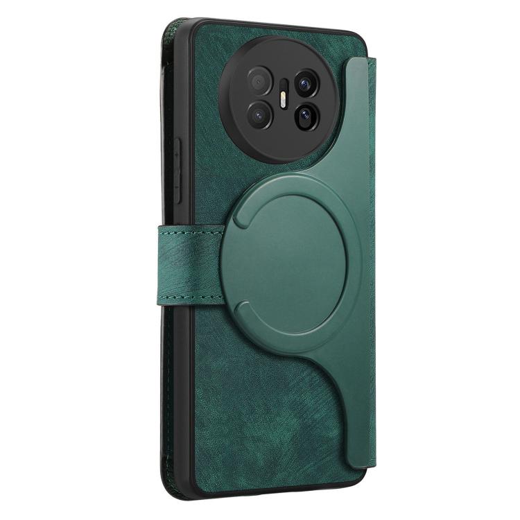 For Huawei Mate 70 Air 5G CaseNeo MagSafe RFID Anti-theft Zipper Wallet Retro Leather Phone Case