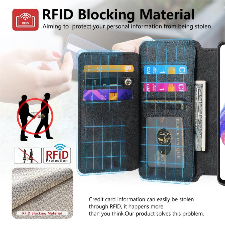 For Honor 90 Lite CaseNeo MagSafe RFID Anti-theft Zipper Wallet Retro Leather Phone Case