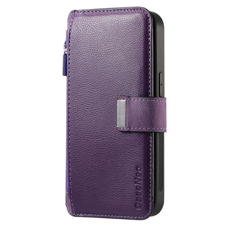 For Honor X8 5G CaseNeo MagSafe RFID Anti-theft Zipper Wallet Retro Leather Phone Case