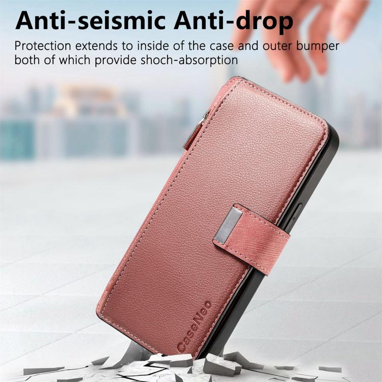 For Honor X70 5G CaseNeo MagSafe RFID Anti-theft Zipper Wallet Retro Leather Phone Case