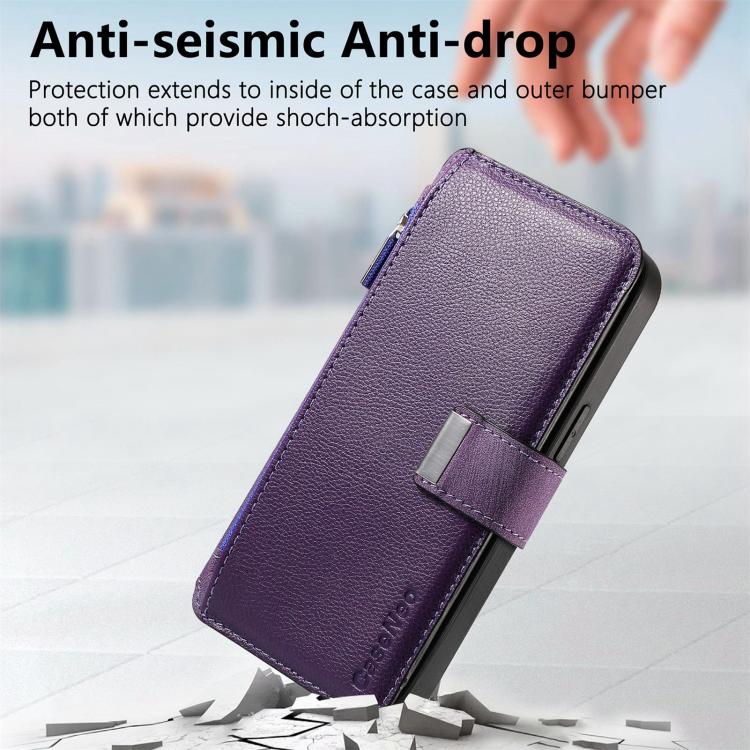 For Honor X70 5G CaseNeo MagSafe RFID Anti-theft Zipper Wallet Retro Leather Phone Case