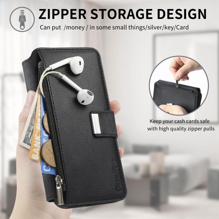 For Honor Magic7 CaseNeo MagSafe RFID Anti-theft Zipper Wallet Retro Leather Phone Case