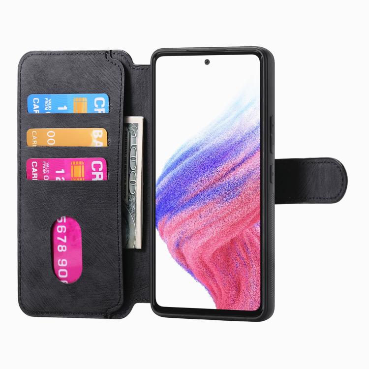 For Google Pixel 9a CaseNeo MagSafe RFID Anti-theft Retro Leather Phone Case