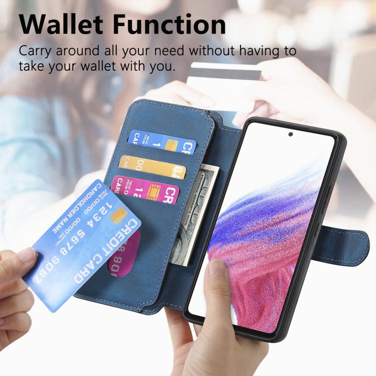 For Google Pixel 9a CaseNeo MagSafe RFID Anti-theft Retro Leather Phone Case
