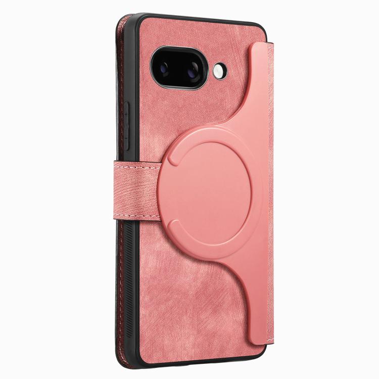 For Google Pixel 9a CaseNeo MagSafe RFID Anti-theft Retro Leather Phone Case