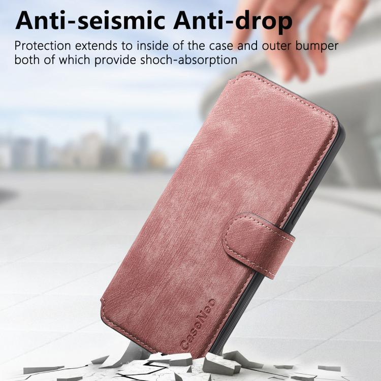 For Google Pixel 9a CaseNeo MagSafe RFID Anti-theft Retro Leather Phone Case