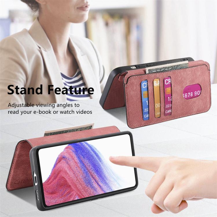 For Google Pixel 9a CaseNeo MagSafe RFID Anti-theft Retro Leather Phone Case