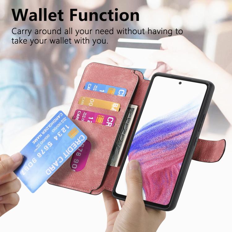 For Google Pixel 9a CaseNeo MagSafe RFID Anti-theft Retro Leather Phone Case