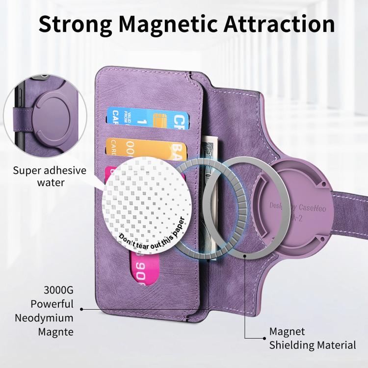 For Google Pixel 9a CaseNeo MagSafe RFID Anti-theft Retro Leather Phone Case