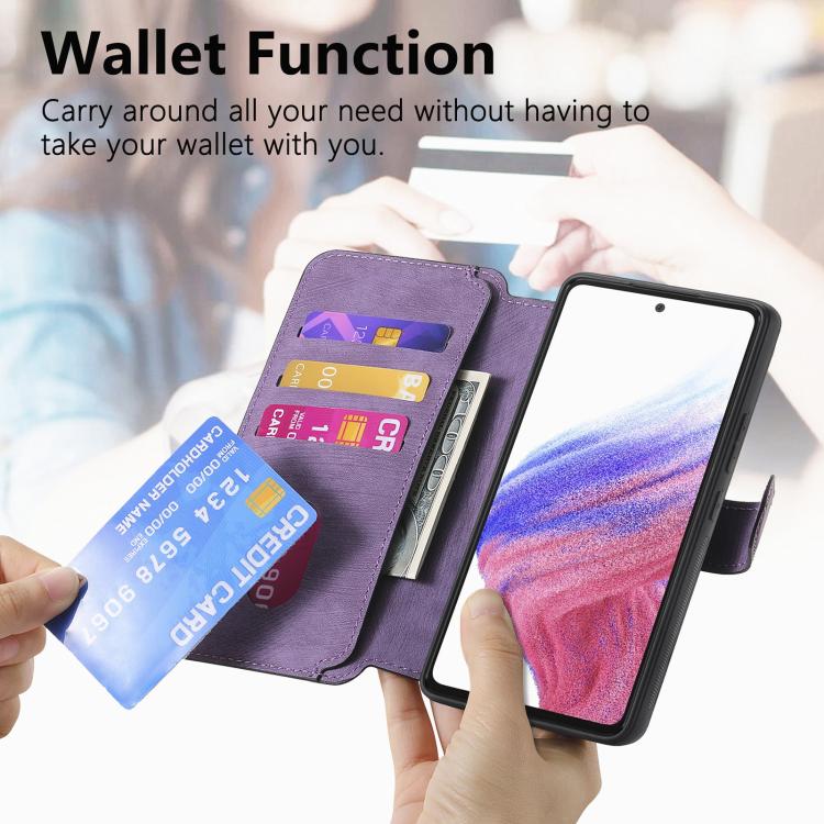 For Google Pixel 9a CaseNeo MagSafe RFID Anti-theft Retro Leather Phone Case