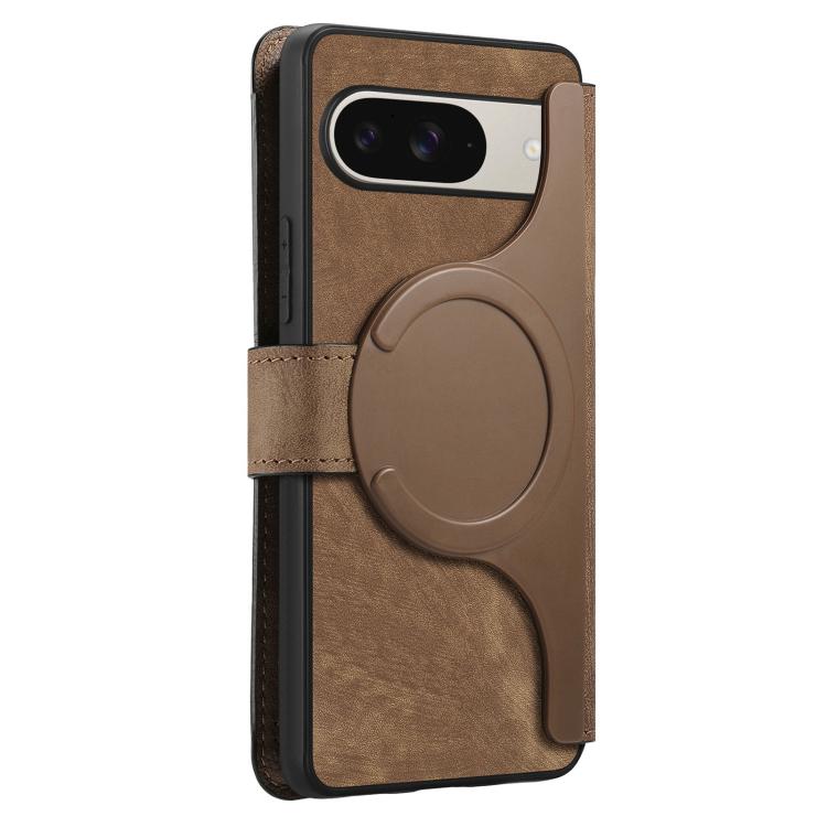 For Google Pixel 10 / 10 Pro / 9 / 9 Pro CaseNeo MagSafe RFID Anti-theft Retro Leather Phone Case