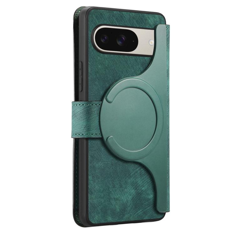For Google Pixel 10 / 10 Pro / 9 / 9 Pro CaseNeo MagSafe RFID Anti-theft Retro Leather Phone Case