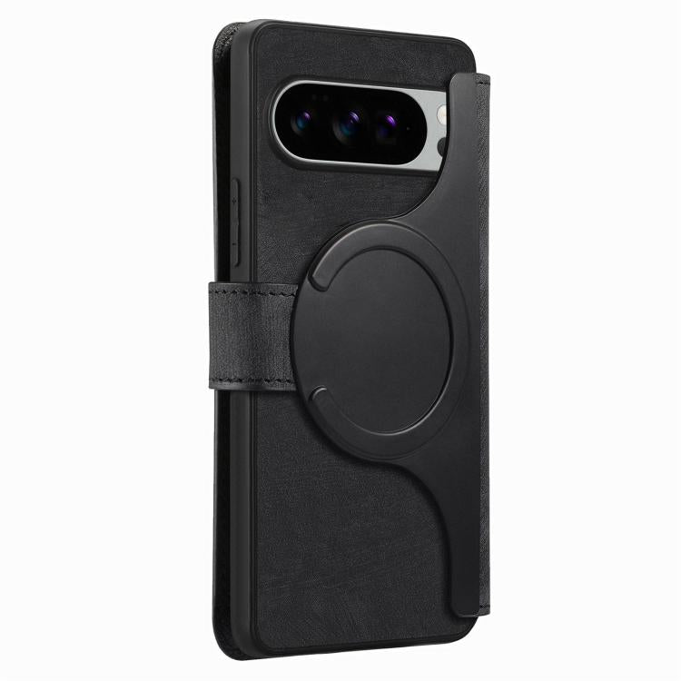For Google Pixel 10 Pro XL / 9 Pro XL CaseNeo MagSafe RFID Anti-theft Retro Leather Phone Case