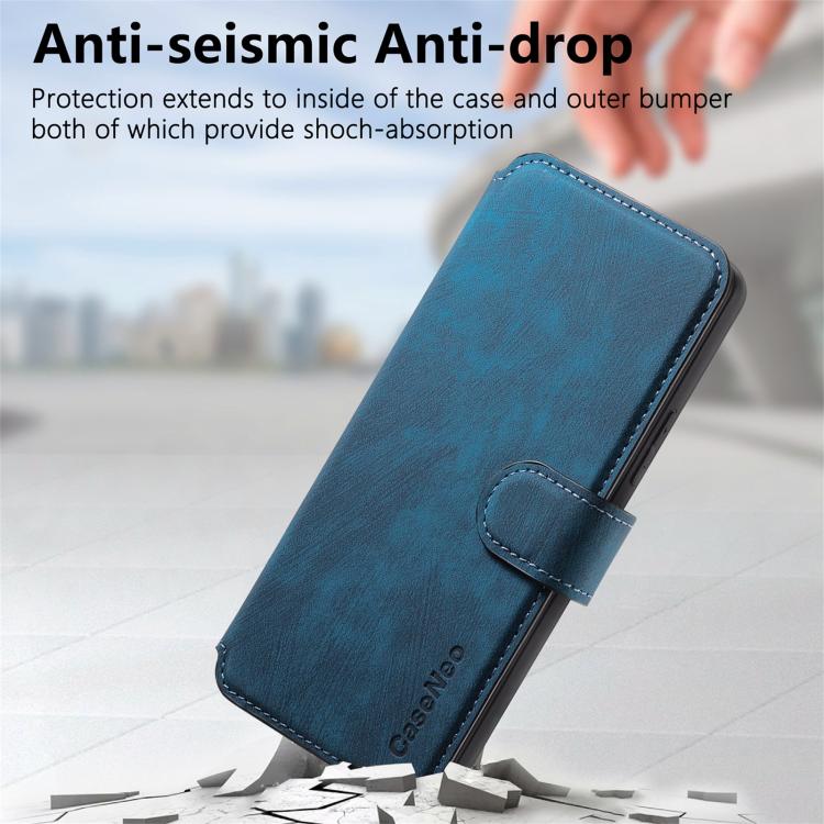 For Google Pixel 10a CaseNeo MagSafe RFID Anti-theft Retro Leather Phone Case