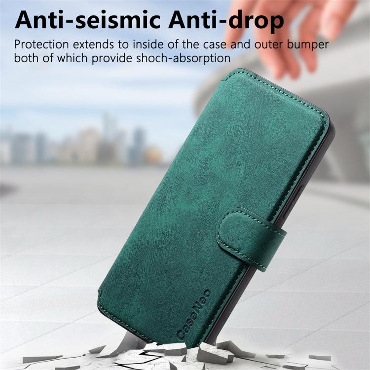 For Google Pixel 10a CaseNeo MagSafe RFID Anti-theft Retro Leather Phone Case