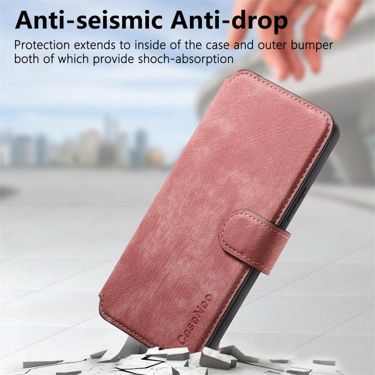 For Google Pixel 10a CaseNeo MagSafe RFID Anti-theft Retro Leather Phone Case