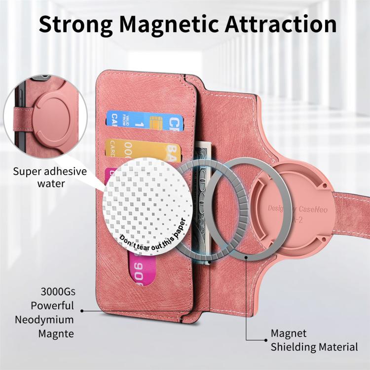 For Google Pixel 10a CaseNeo MagSafe RFID Anti-theft Retro Leather Phone Case