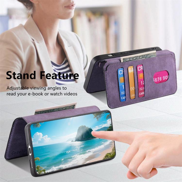 For Google Pixel 10a CaseNeo MagSafe RFID Anti-theft Retro Leather Phone Case