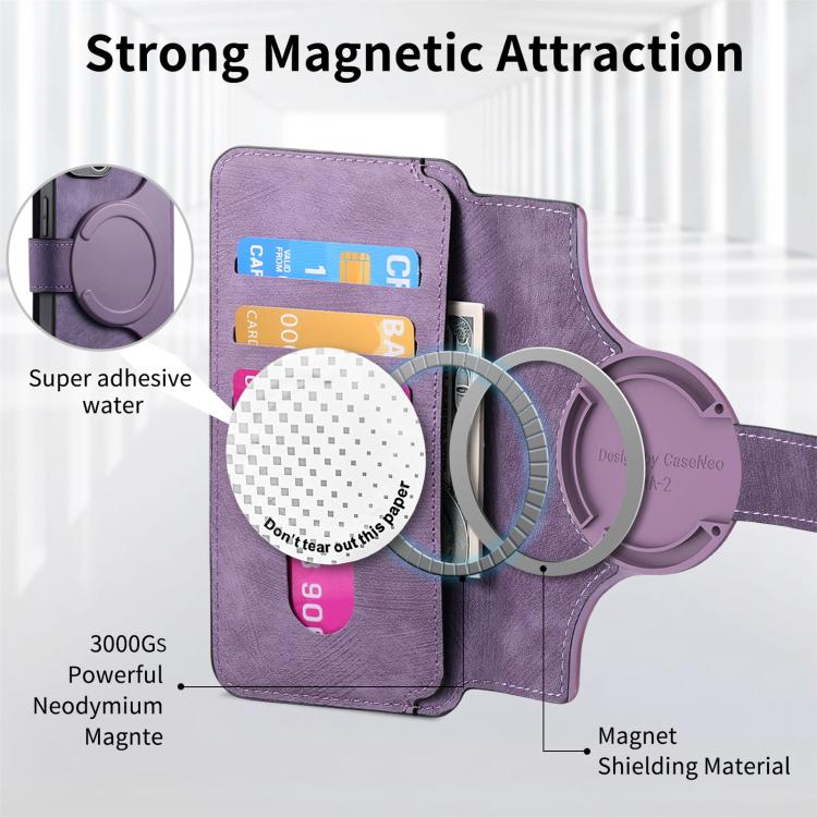 For Google Pixel 10a CaseNeo MagSafe RFID Anti-theft Retro Leather Phone Case