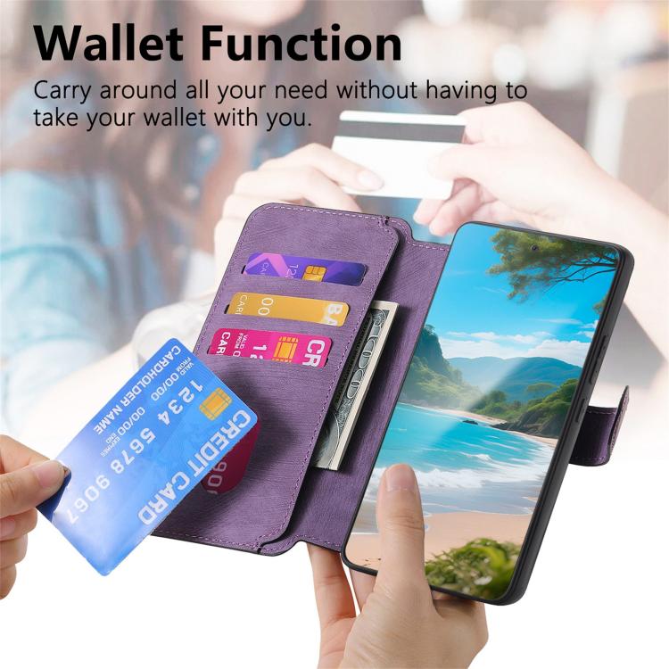 For Google Pixel 10a CaseNeo MagSafe RFID Anti-theft Retro Leather Phone Case