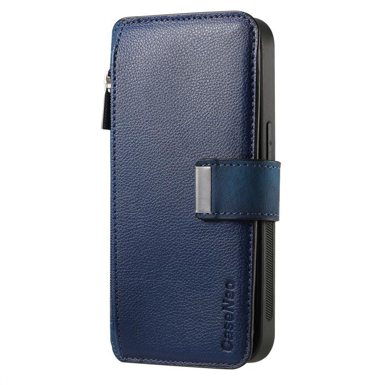 For Galaxy A06 CaseNeo MagSafe RFID Anti-theft Zipper Wallet Retro Leather Phone Case