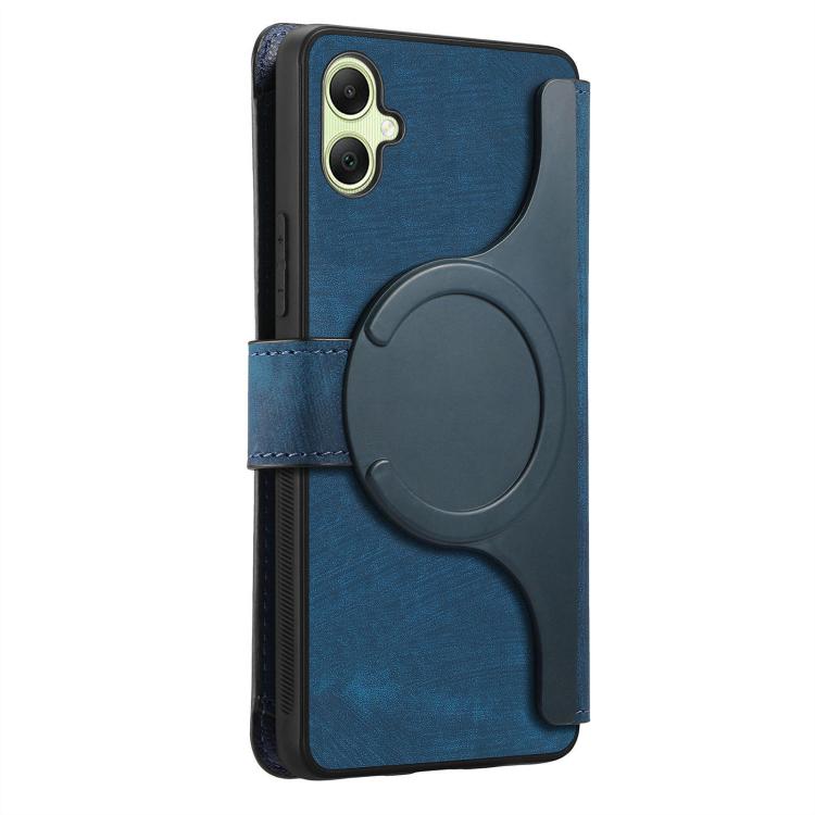 For Galaxy A06 CaseNeo MagSafe RFID Anti-theft Zipper Wallet Retro Leather Phone Case