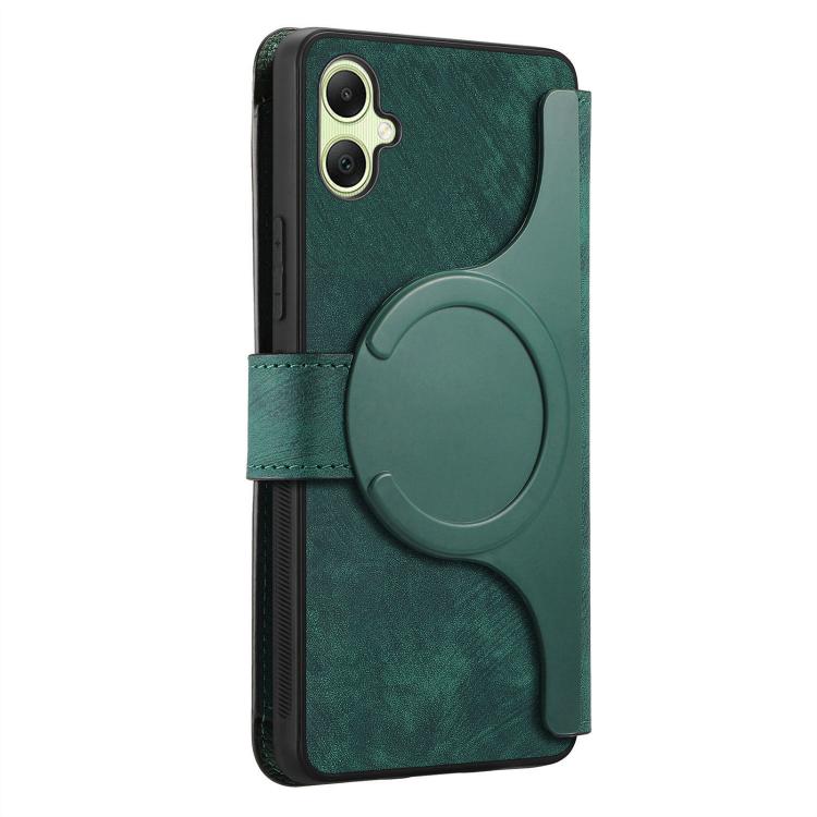 For Galaxy A06 CaseNeo MagSafe RFID Anti-theft Zipper Wallet Retro Leather Phone Case