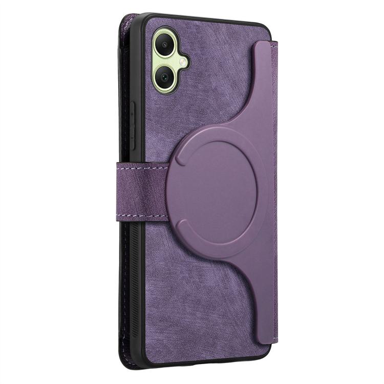 For Galaxy A06 CaseNeo MagSafe RFID Anti-theft Zipper Wallet Retro Leather Phone Case