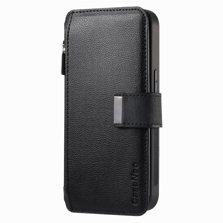 For Galaxy A53 CaseNeo MagSafe RFID Anti-theft Zipper Wallet Retro Leather Phone Case
