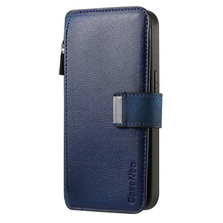 For Galaxy A07 4G / 5G CaseNeo MagSafe RFID Anti-theft Zipper Wallet Retro Leather Phone Case