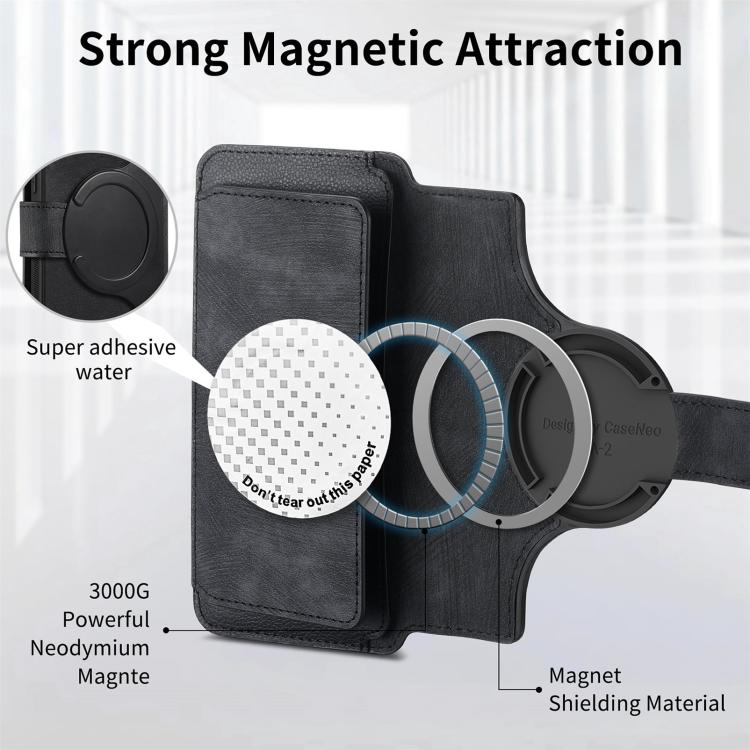 For Xiaomi Mi 11T / 11T Pro 5G CaseNeo MagSafe RFID Anti-theft Zipper Wallet Retro Leather Phone Case