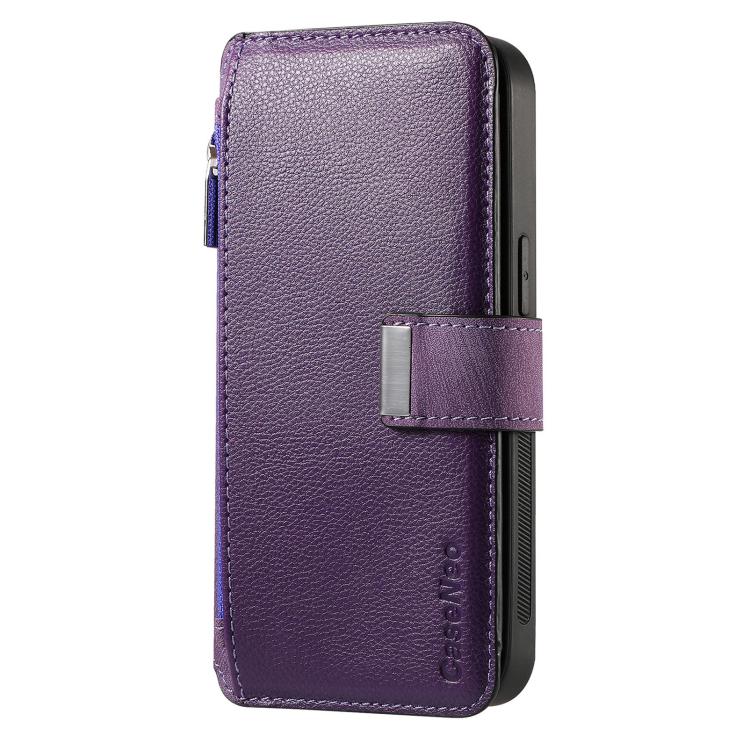 For Xiaomi Mi 11T / 11T Pro 5G CaseNeo MagSafe RFID Anti-theft Zipper Wallet Retro Leather Phone Case