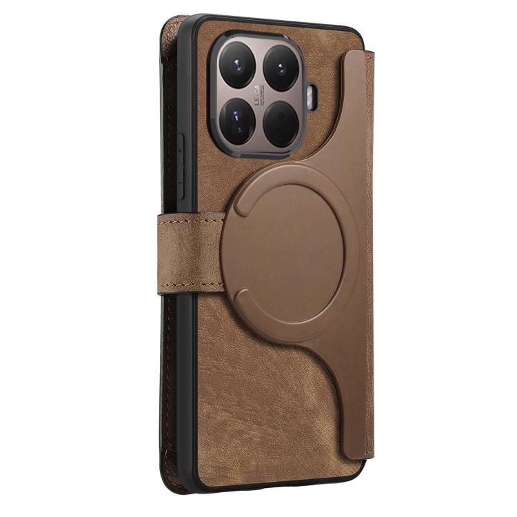 For Xiaomi 15T Pro 5G CaseNeo MagSafe RFID Anti-theft Zipper Wallet Retro Leather Phone Case