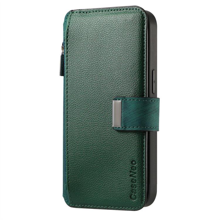 For Xiaomi 15T 5G CaseNeo MagSafe RFID Anti-theft Zipper Wallet Retro Leather Phone Case