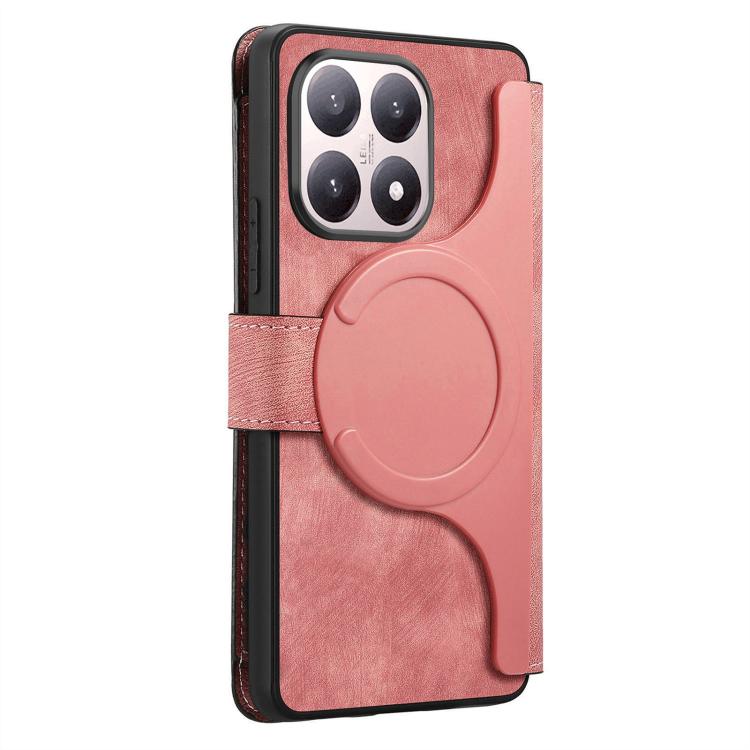 For Xiaomi 15T 5G CaseNeo MagSafe RFID Anti-theft Zipper Wallet Retro Leather Phone Case