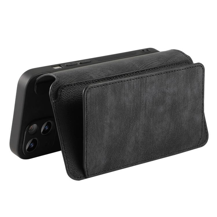 For Redmi Note 13 5G CaseNeo MagSafe RFID Anti-theft Zipper Wallet Retro Leather Phone Case