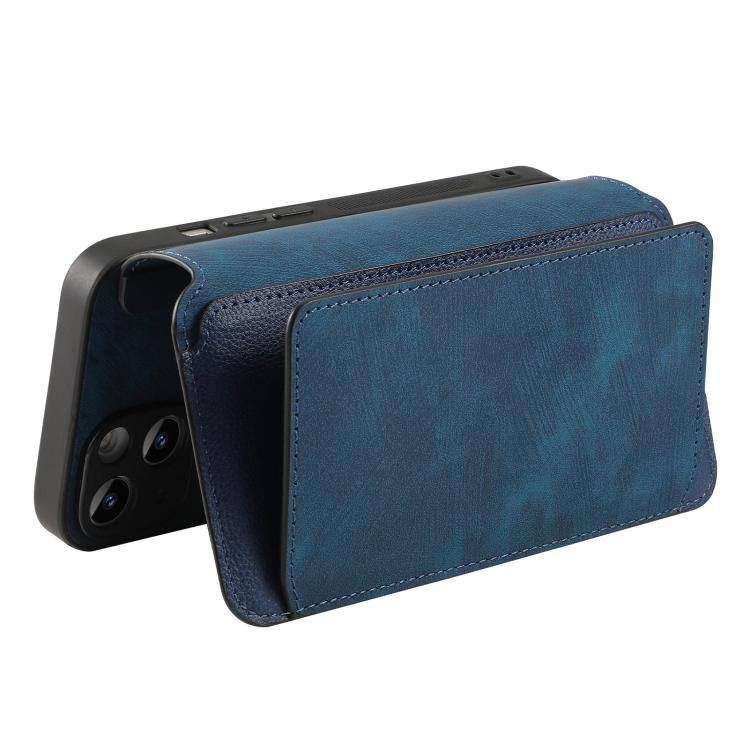 For Redmi Note 13 Pro 4G CaseNeo MagSafe RFID Anti-theft Zipper Wallet Retro Leather Phone Case