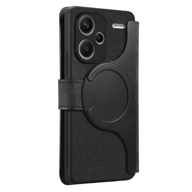 For Redmi Note 13 Pro+ CaseNeo MagSafe RFID Anti-theft Zipper Wallet Retro Leather Phone Case