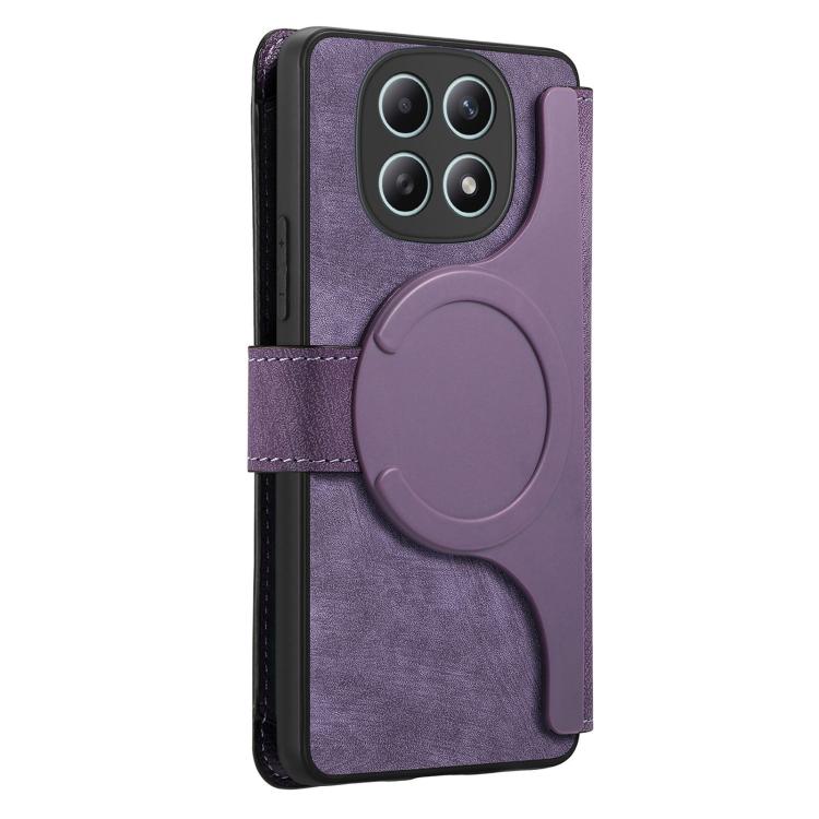 For Redmi Note 15 4G / 5G Global 164mm CaseNeo MagSafe RFID Anti-theft Zipper Wallet Retro Leather Phone Case
