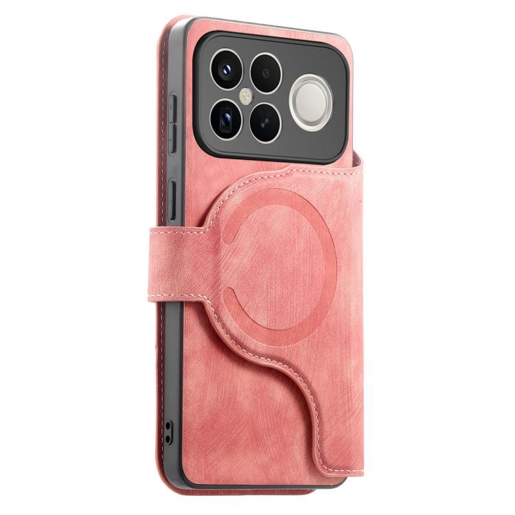 For Redmi K90 Pro Max / Poco F8 Ultra CaseNeo MagSafe RFID Anti-theft Zipper Wallet Retro Leather Phone Case