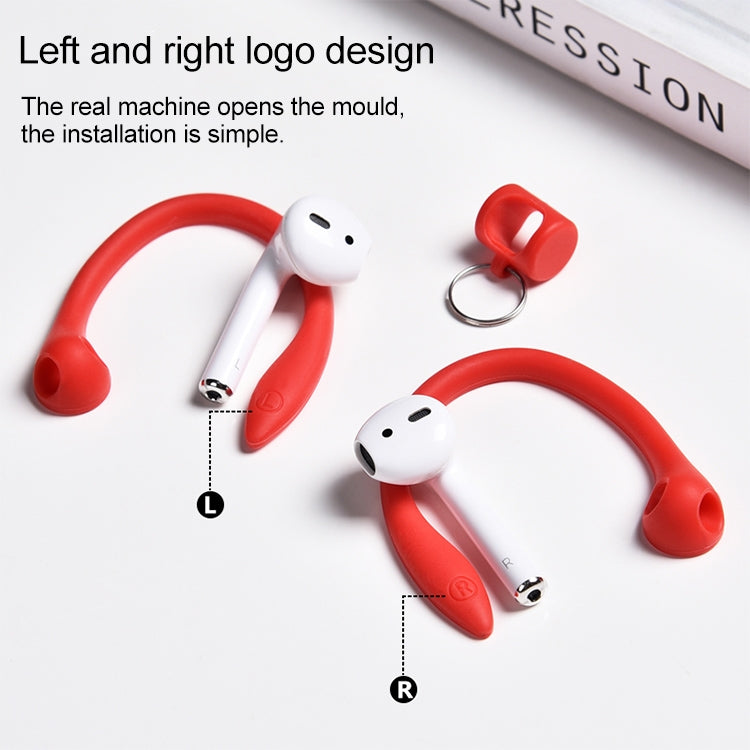 For AirPods 1 / 2 / AirPods Pro / Huawei FreeBuds 3 Wireless Earphones Silicone Anti-lost Lanyard Ear Hook