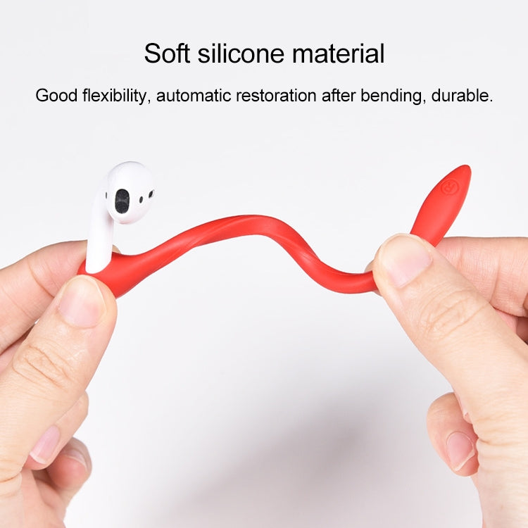 For AirPods 1 / 2 / AirPods Pro / Huawei FreeBuds 3 Wireless Earphones Silicone Anti-lost Lanyard Ear Hook