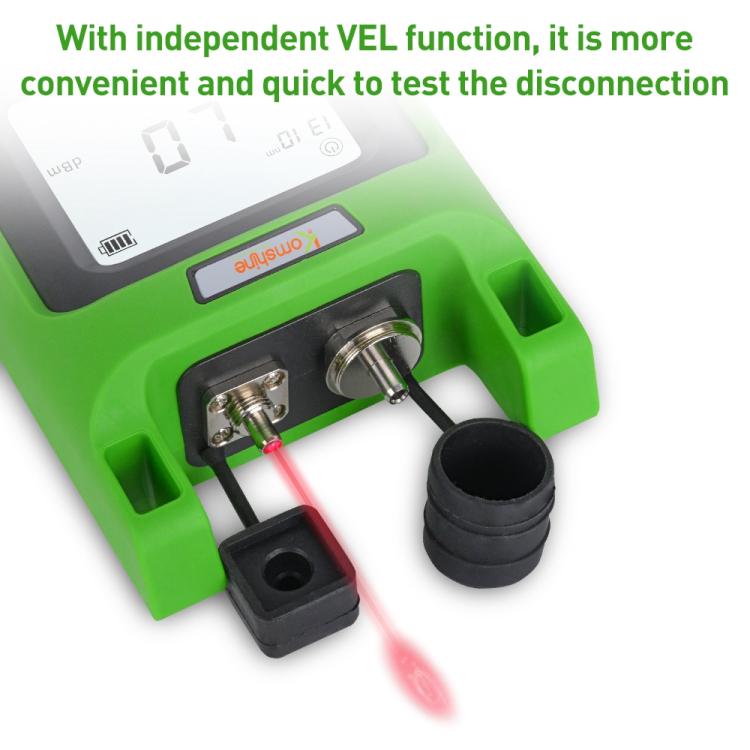 Komshine KPV-53 Optical Power Meter Fiber Loss Measuring Instrument, Model:KPV-53-C/-50dBm～+26dBm